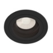 Immagine di Faretto Rotondo da Incasso Atom Nero 92mm GU10 Orientabile Maytoni