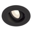 Immagine di Faretto Rotondo da Incasso Atom Nero 92mm GU10 Orientabile Maytoni