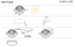 Immagine di Incasso Led Doppia Illuminazione 12w 3000k Phanton Nero 95mm Maytoni