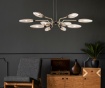 Immagine di Lampadario Design Vintage Oro Opaco Ventura 12xG9 Maytoni