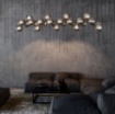Immagine di Lampadario Moderno Dallas 25 Sfere Vetro Cromo Maytoni