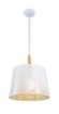 Immagine di Sospensione Moderna Metallo Bianco Decorato Alberi Lantern Maytoni