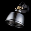 Immagine di Applique Irving Vetro Fumé 1xE27 Ø20 cm Maytoni