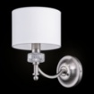 Immagine di Applique Classica Alicante Nickel Paralume Bianco Maytoni