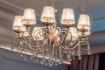 Immagine di Lampadario Classico Grace Bianco Oro 10 Luci Ø85 cm Maytoni