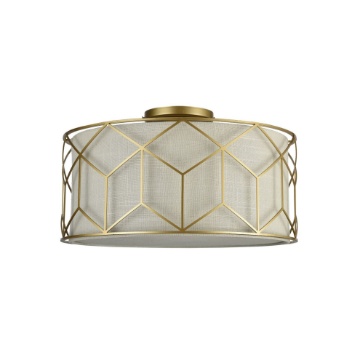 Immagine di Plafoniera Messina Classica Oro 3xE27 Ø43 cm Maytoni