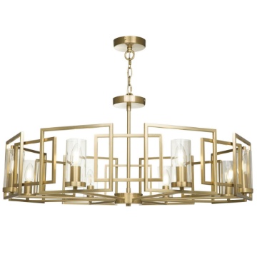 Immagine di Lampadario Oro Per Salone Bowi 8 Luci Maytoni