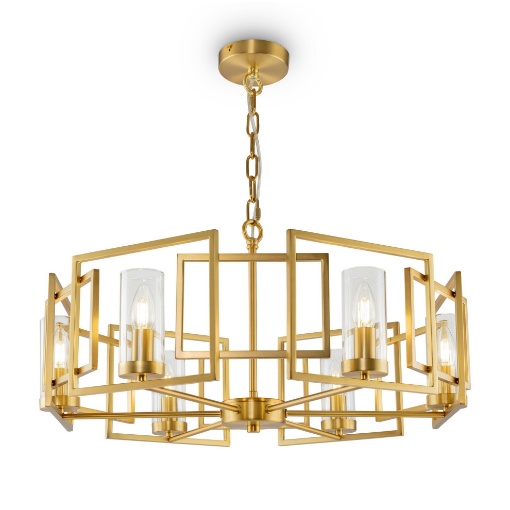 Immagine di Lampadario Contemporaneo Oro Bowi 6 Luci Maytoni