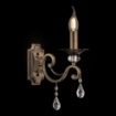 Immagine di Applique Da Parete Grace Classica Ottone E Cristalli Maytoni