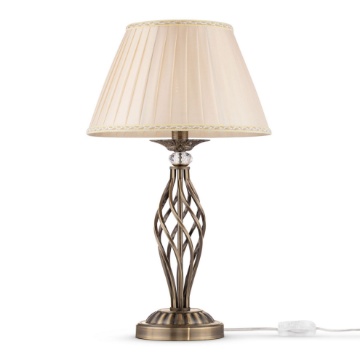 Immagine di Lume Classico Grace Ottone Paralume Organza Maytoni