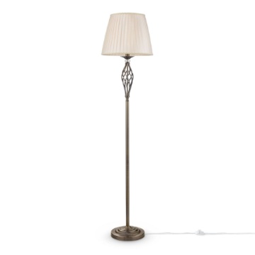 Immagine di Piantana Classica Grace Ottone Paralume Organza Maytoni