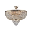 Immagine di Lampadario A Plafoniera Palace Cristalli Ø50 cm Ottone Maytoni