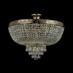 Immagine di Lampadario A Plafoniera Palace Cristalli Ø50 cm Ottone Maytoni