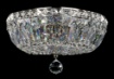 Immagine di Plafoniera Basfor Nichel Cristalli Decorativi 3 Luci Maytoni