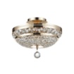 Immagine di Lampadario Plafoniera Oro con Cristalli Decorativi 3 Luci Ottilia Maytoni