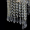 Immagine di Lampadario Salone 7 Luci Oro Antico Con Cristalli Cascade Maytoni