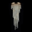 Immagine di Lampadario Classico Oro Antico 12 Luci con Cascata Cristalli Cascade Maytoni