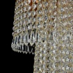 Immagine di Lampadario Classico Oro Antico 12 Luci con Cascata Cristalli Cascade Maytoni