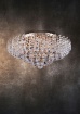 Immagine di Plafoniera Design Cristalli Decorativi Karolina Oro 9 Luci Maytoni