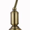 Immagine di Lampada Scrivania Churchill Ottone Con Paralume Vetro Verde Kiwi Maytoni