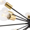 Immagine di Lampadario Sospensione Jackson 18 Portalampada Oro Maytoni