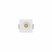 Immagine di Mini Faretto Incasso Quadrato Nano Pulsar Bianco IP65 Led 3,5w 2700k Beneito