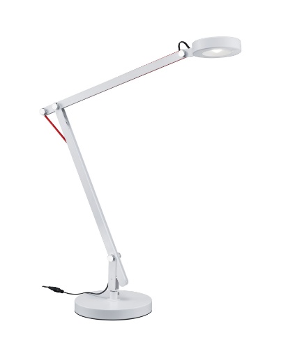 Lampada Bianca per Scrivania Ufficio Led Orientabile Amsterdam Trio Lighting