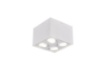 Immagine di Plafone Bianco da Soffitto Biscuit 4 Spot GU10 Orientabili Trio Lighting
