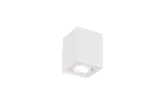 Immagine di Faretto da Soffitto Spot GU10 Orientabile Biscuit Bianco Trio Lighting