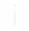 Immagine di Sospensione Da Incasso Cilindro Atmos Bianco 25 cm 1xGU10 Beneito Faure