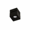 Immagine di Faretto Cubo Mini Rubyc Luce Decorativa Orientabile Nero Led 8w Switch Beneito