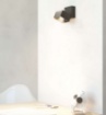 Immagine di Faretto Cubo Mini Rubyc Luce Decorativa Orientabile Nero Led 8w Switch Beneito