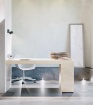 Immagine di Faretto Cubo Mini Rubyc Luce Decorativa Orientabile Nero Led 8w Switch Beneito