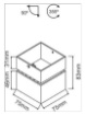 Immagine di Faretto Cubo Mini Rubyc Luce Decorativa Orientabile Nero Led 8w Switch Beneito
