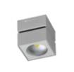 Immagine di Faretto Cubo Parete Soffitto Luce Orientabile Rubyc Grigio Led 15w 3000K Beneito