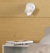 Immagine di Faretto Orientabile Da Soffitto Parete Luce Decorativa Concord Bianco Led 14w Switch Beneito