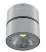 Immagine di Faretto Da Parete Soffitto Orientabile Concord Grigio Led 15w Switch Beneito