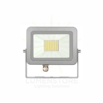 Immagine di Proiettore Led Per Esterni Orientabile Sky Grigio Led 30w 3000K IP65 Beneito