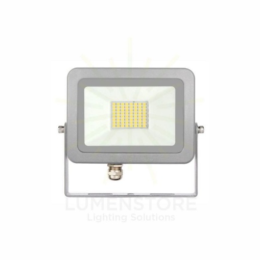 Immagine di Proiettore Led Per Esterni Orientabile Sky Grigio Led 30w 3000K IP65 Beneito