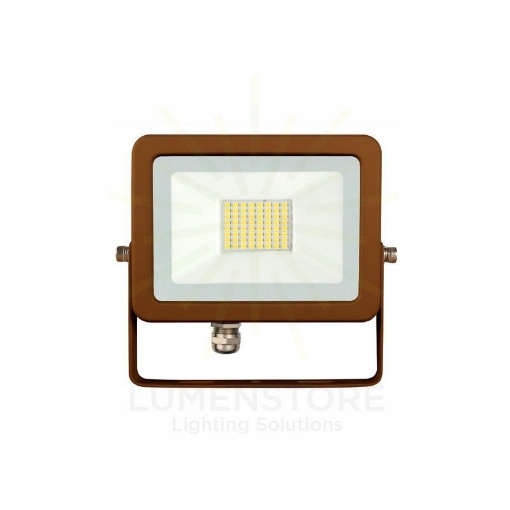Immagine di Proiettore Orientabile Da Esterno Corten Sky Led 30w 2700K IP65 Beneito