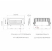 Immagine di Faro Orientabile Nero Da Esterno Polaris Led 100w 5000K IP65 Beneito