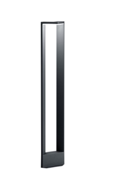 Immagine di Palo Alto Led da Giardino Ganges H100 cm Antracite IP54 Trio Lighting