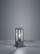 Immagine di Lampioncino Squadrato da Giardino Garonne Antracite H40 cm Trio Lighting