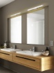 Immagine di Applique Cromo Specchio Bagno Mattimo Led IP44 Trio Lighting