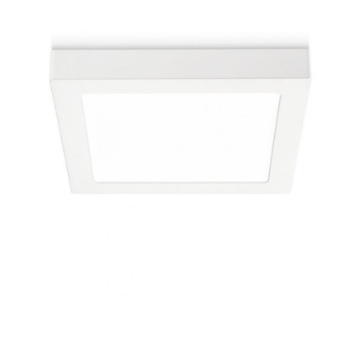 Immagine di Lampada Soffitto Quadrata Bianca Led 18w 120° Sham GFA765 Gea