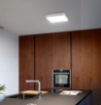 Immagine di Plafoniera Quadrata Biham 60cm Led 60w 3000k 4000k GPL312 Gea Led