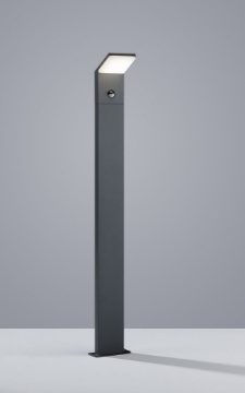 Immagine di Palo per Esterno Pearl Led IP54 Antracite con Sensore Movimento Trio Lighting