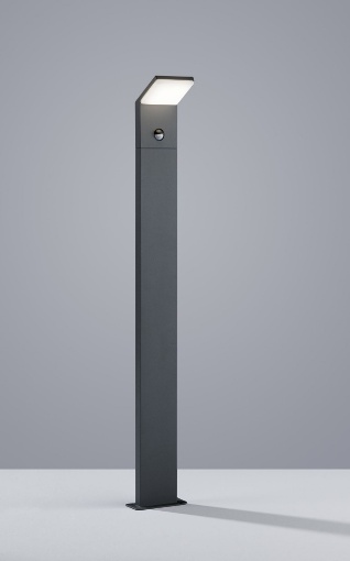 Immagine di Palo per Esterno Pearl Led IP54 Antracite con Sensore Movimento Trio Lighting