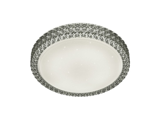 Immagine di Plafoniera Led Effetto Stelle Scintillanti Pegasus Bordo Fumè Ø39 cm Trio Lighting