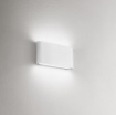 Immagine di Applique Slim Biemissione Led 12w Bianco Da Esterno IP54 GES880 Gea